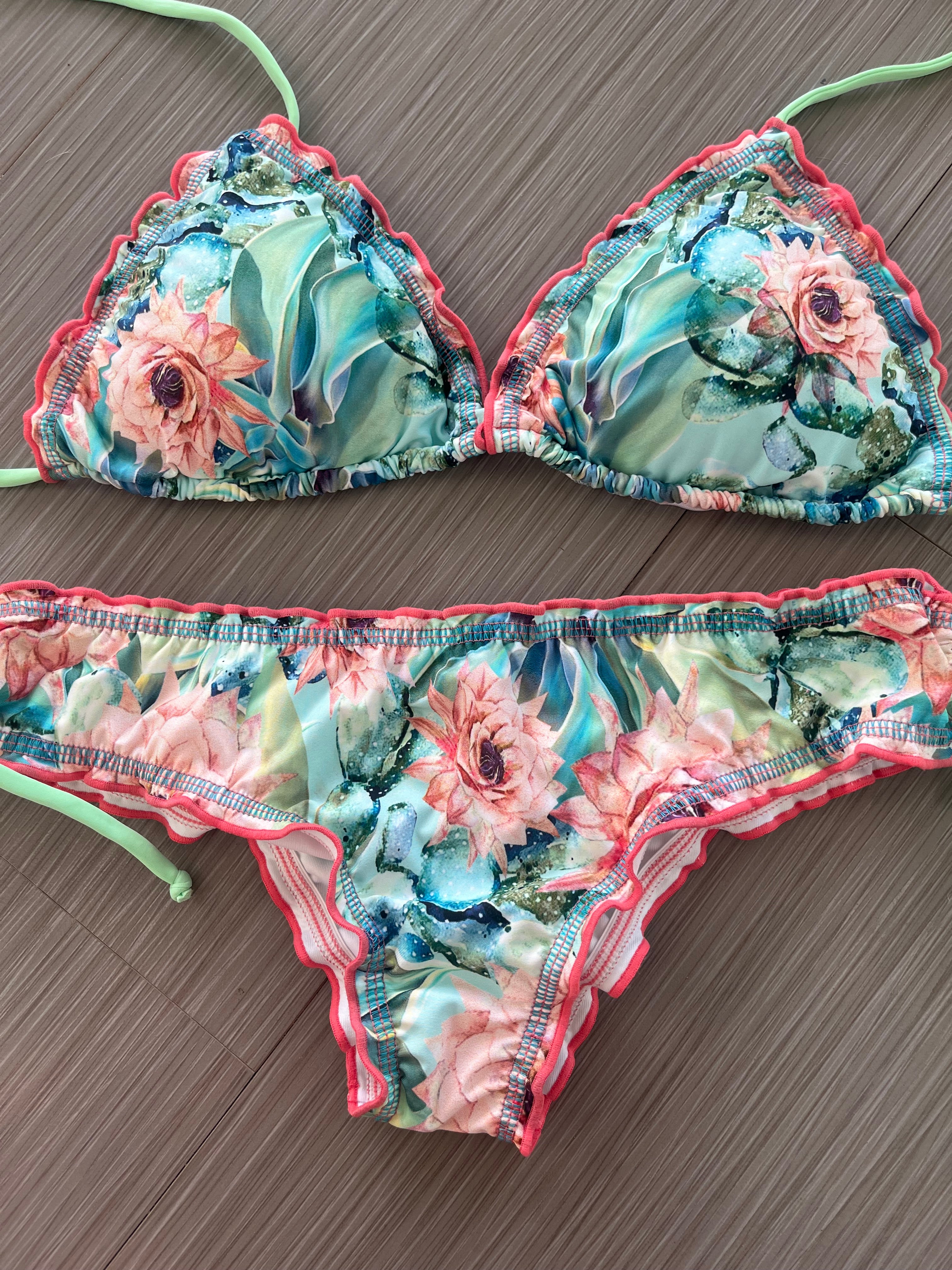 Sweet flower bikini