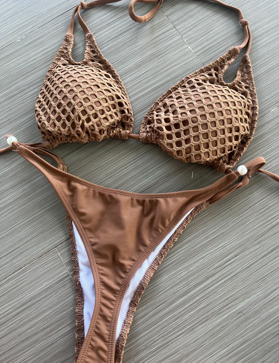 Nude thong