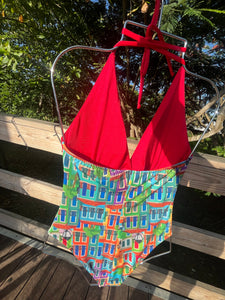 Old San Juan One piece Neon Collection Red  Preorder Arrived Julio 15 julio
