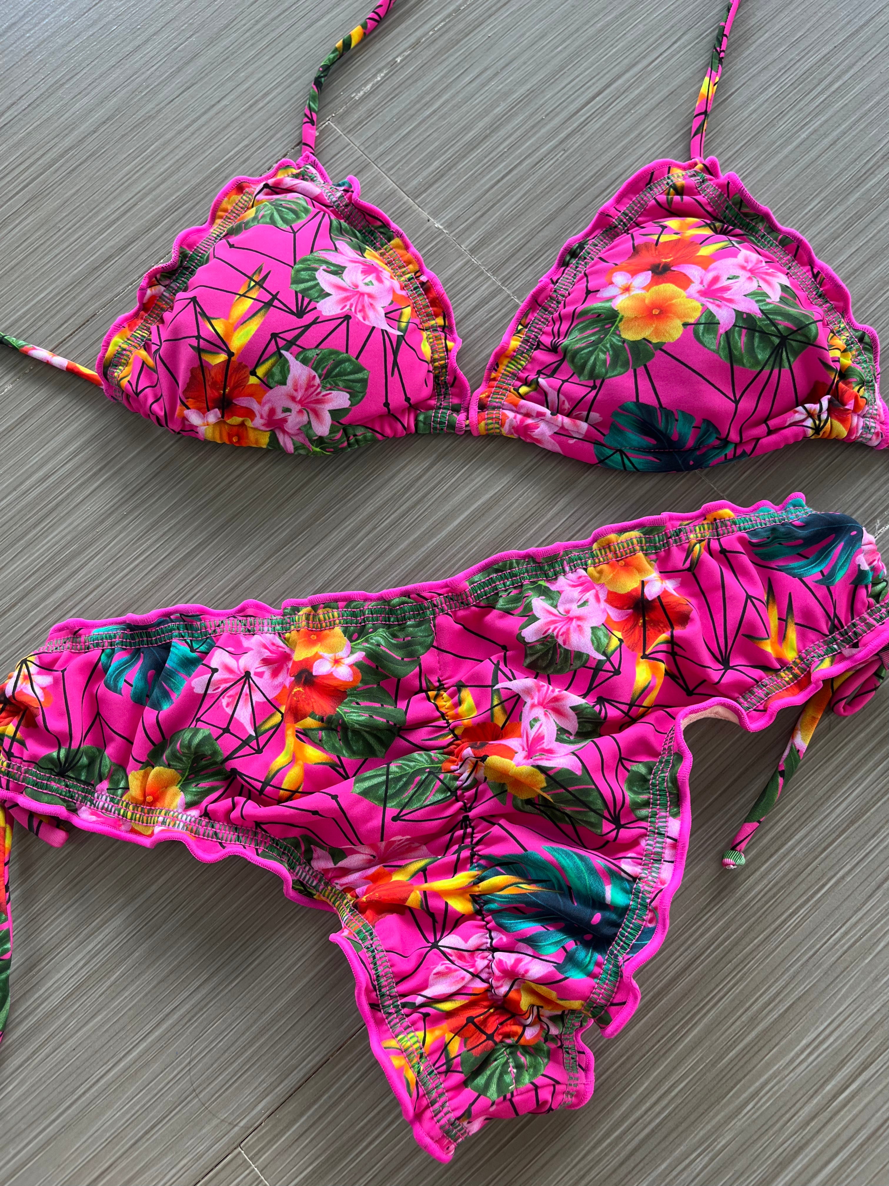 Rosa que linda eres Bikini