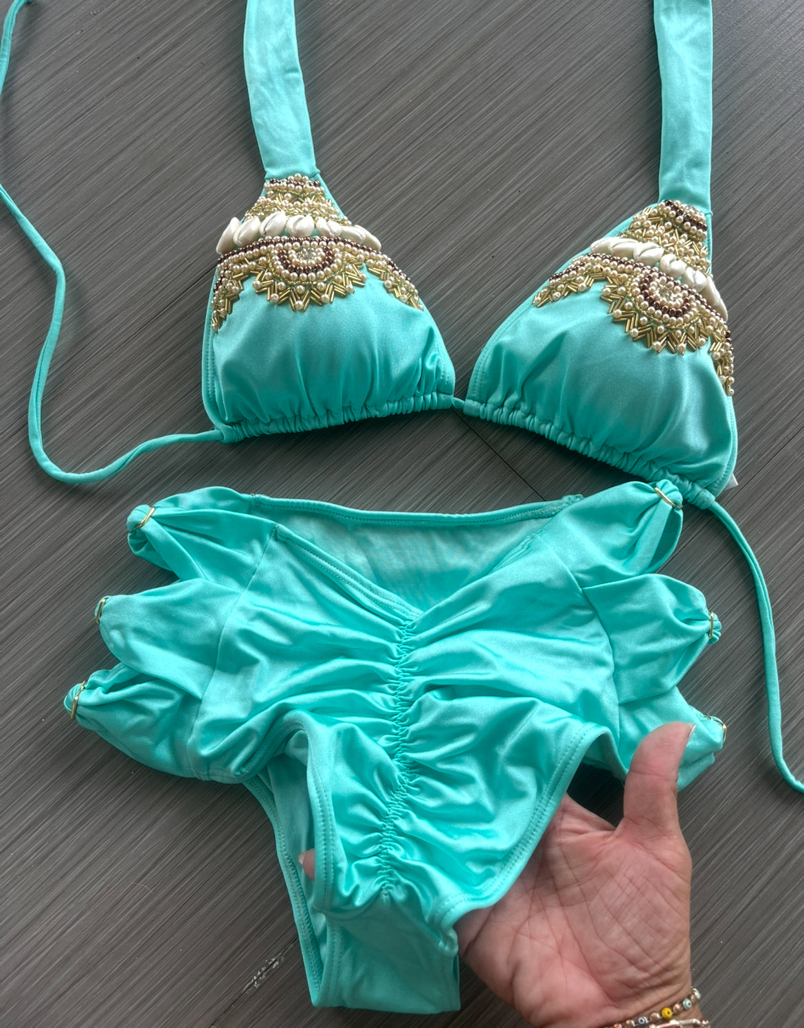 Baby Blue Highwaisted