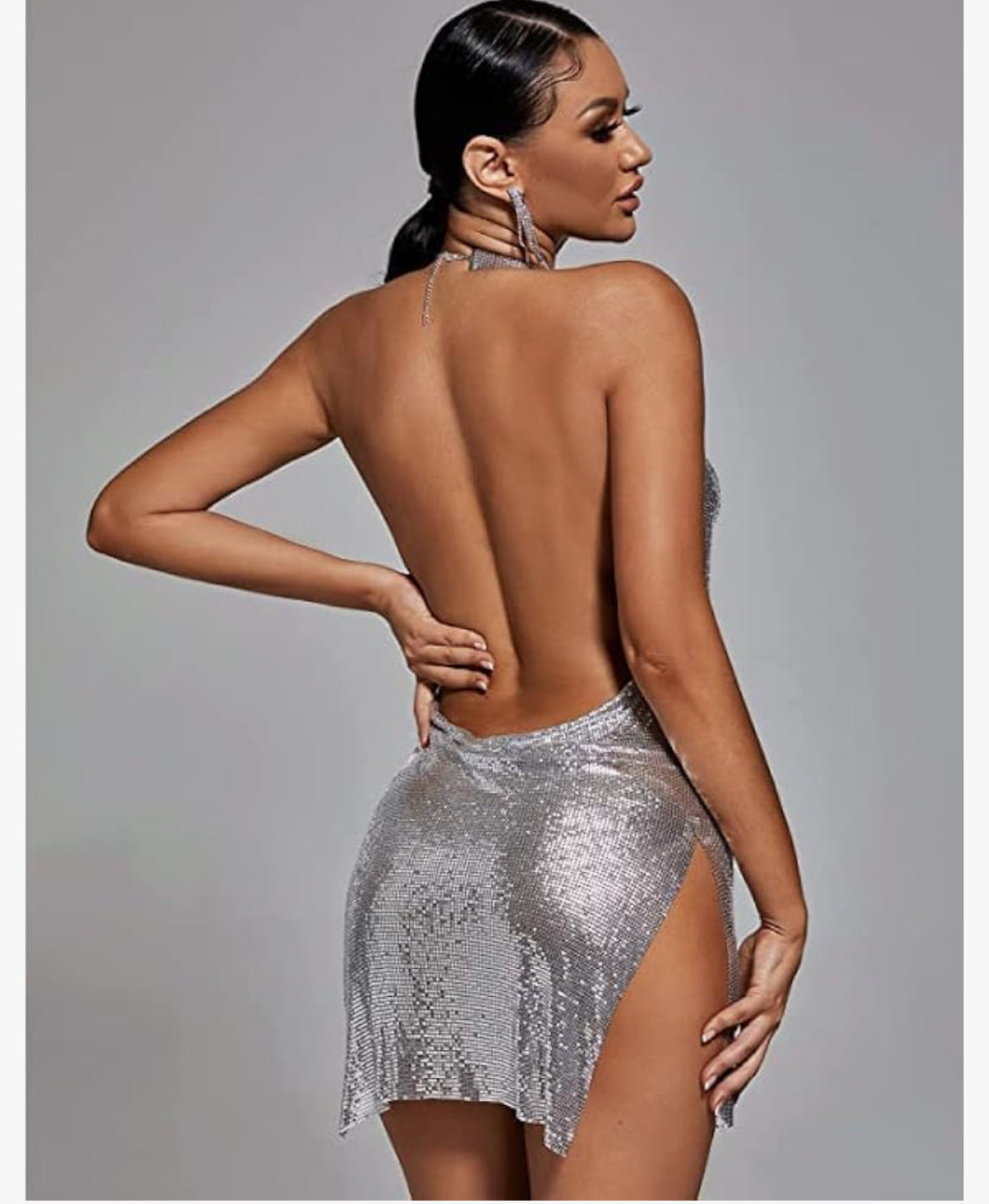 Ibiza Silver Dress