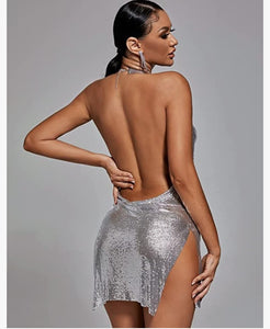 Ibiza Silver Dress