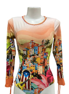 Puerto Rico Isla Mia Body peach