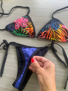 Rosa Flower Gstring