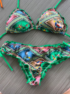 Green lover bikini
