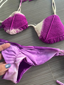 Grape Crochet Bikini