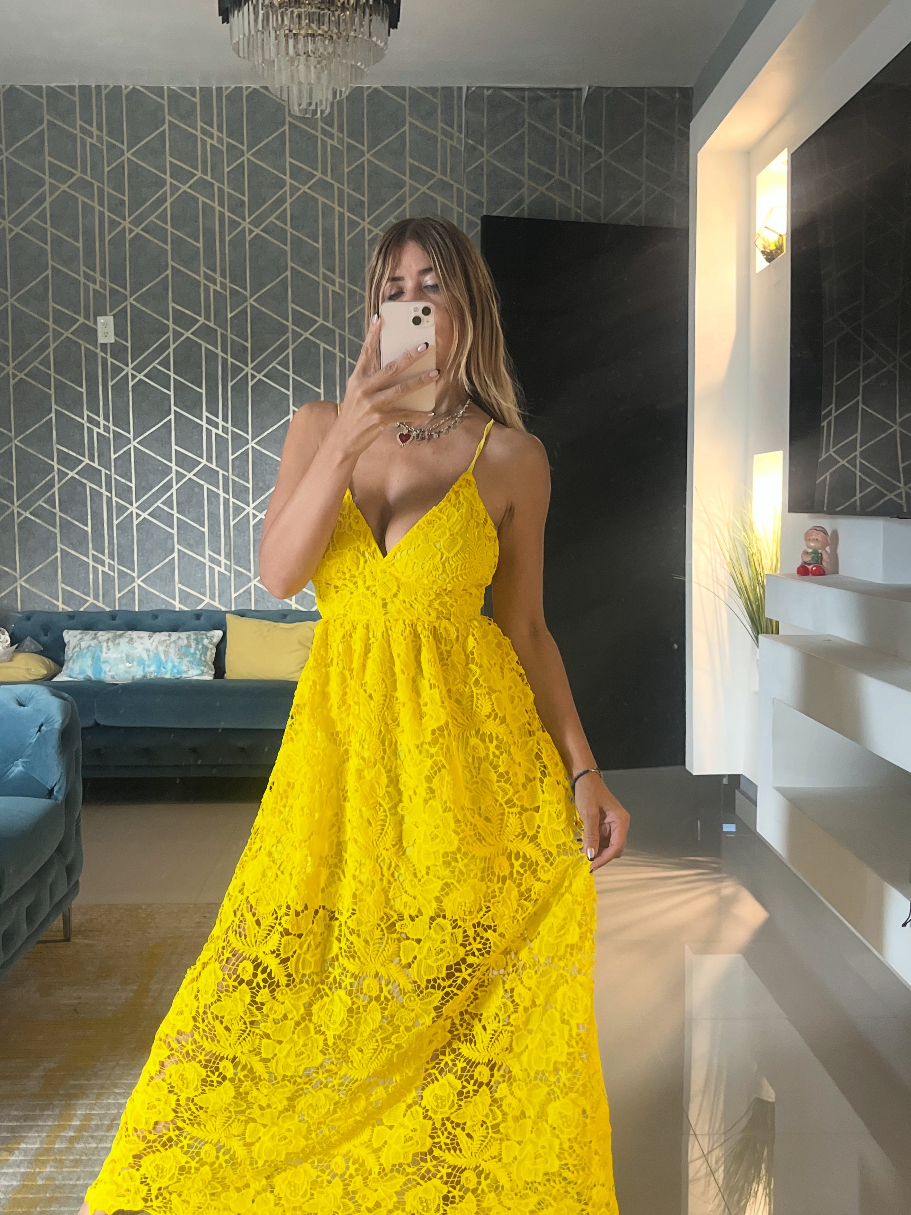 Maxi Linda Yellow