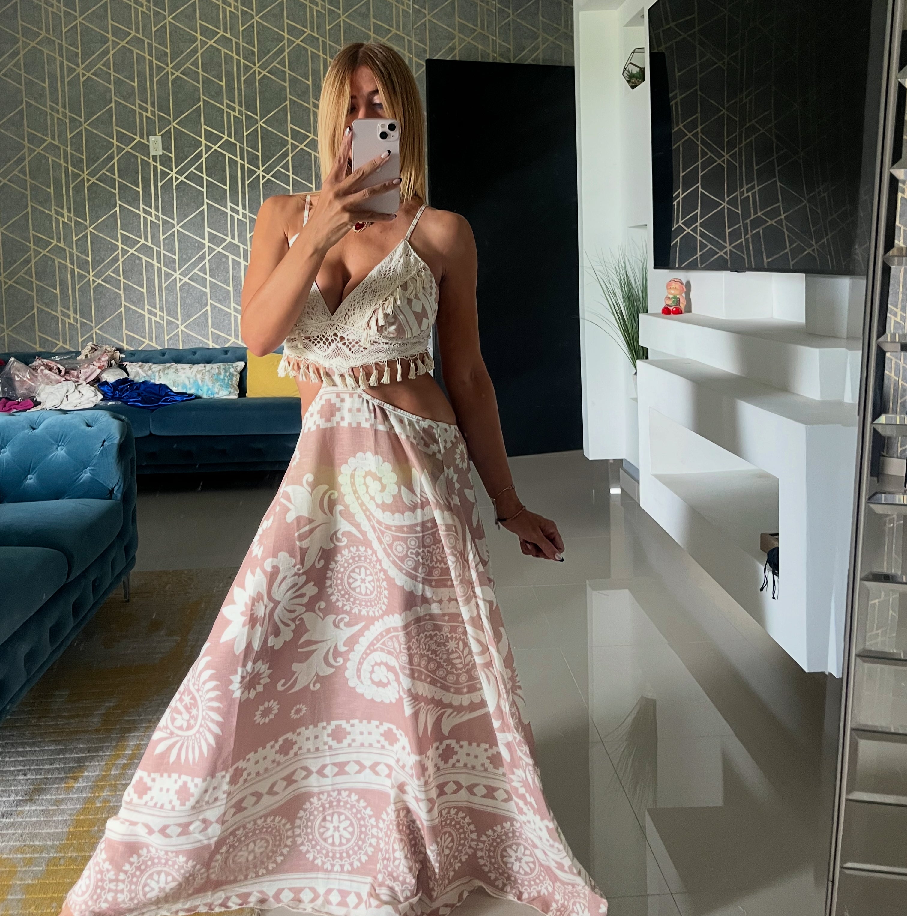 Bali Rose dress