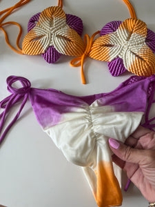 Florencia Bikini Macrame lavander